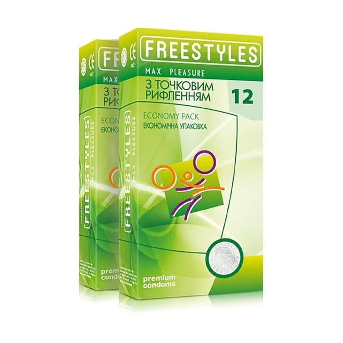FREESTYLES MAX PLEASURE 12 шт
