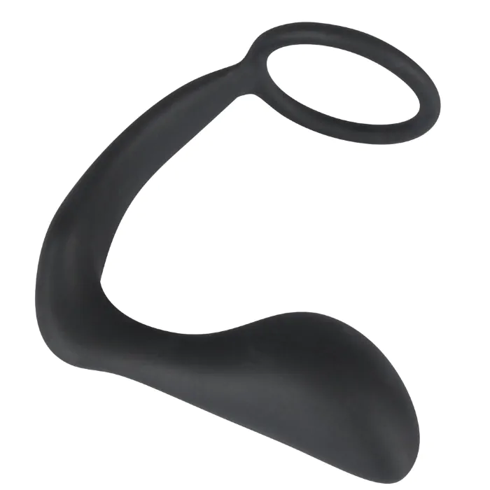 Анальний корок Black Velvets Ring & Plug — фото 3