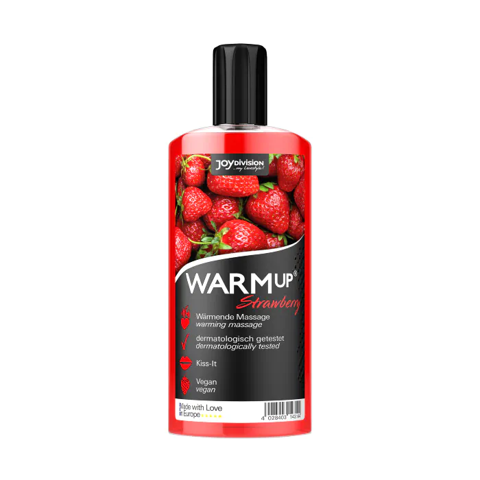 Масажна олія Joydivision WARMup Strawberry 150 мл