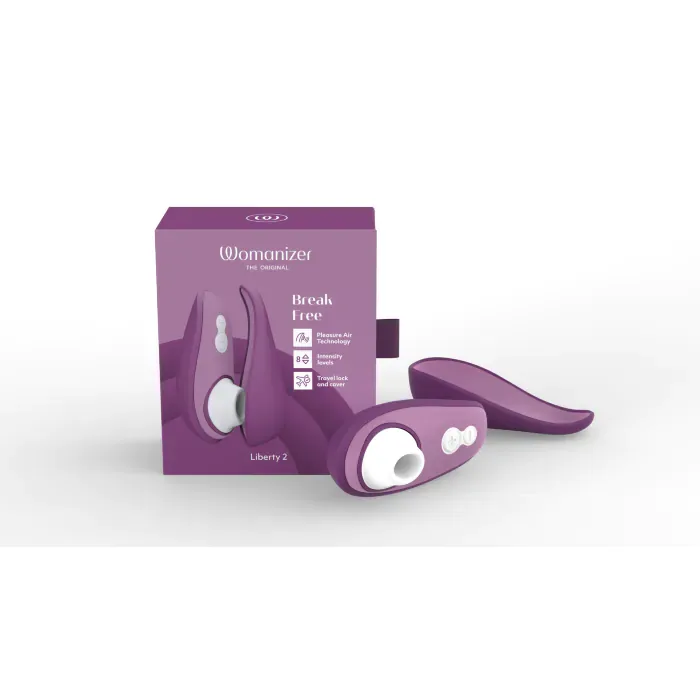Вакуумний стимулятор Womanizer Liberty 2 Purple — фото 16