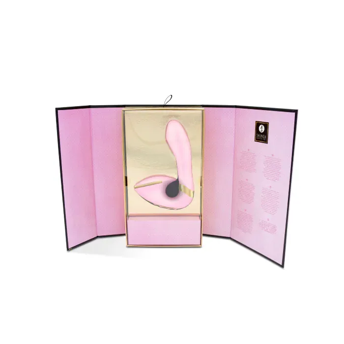 Вагінально-кліторальний вібратор Shunga Soyo Light Pink — фото 5