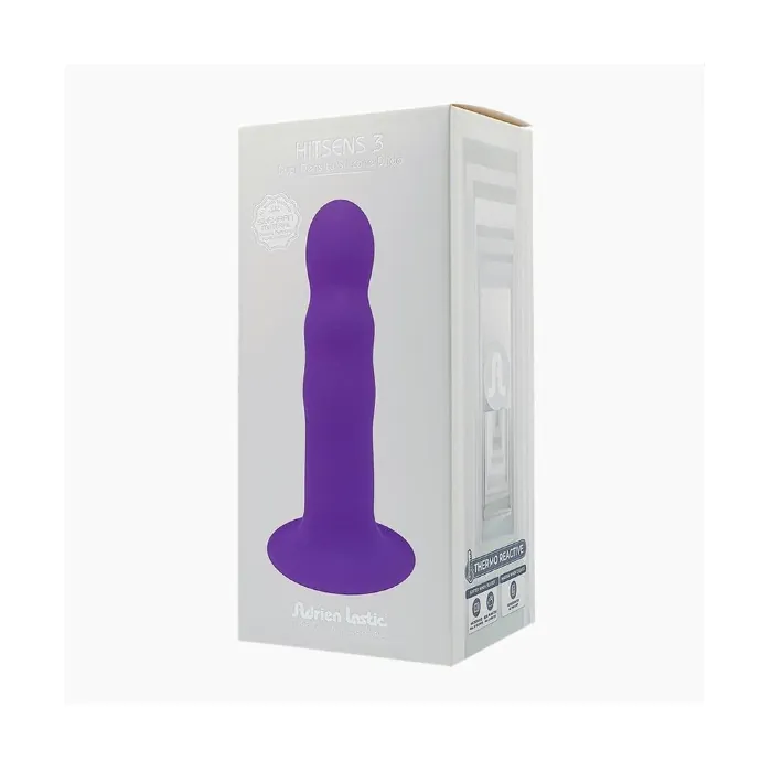 Фалоімітатор на присосці Adrien Lastic Hitsens 3 Purple