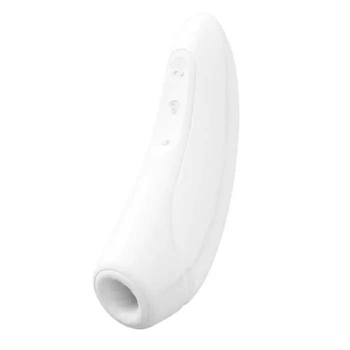 Satisfyer Curvy 1+ White кліторальний вакуумний стимулятор