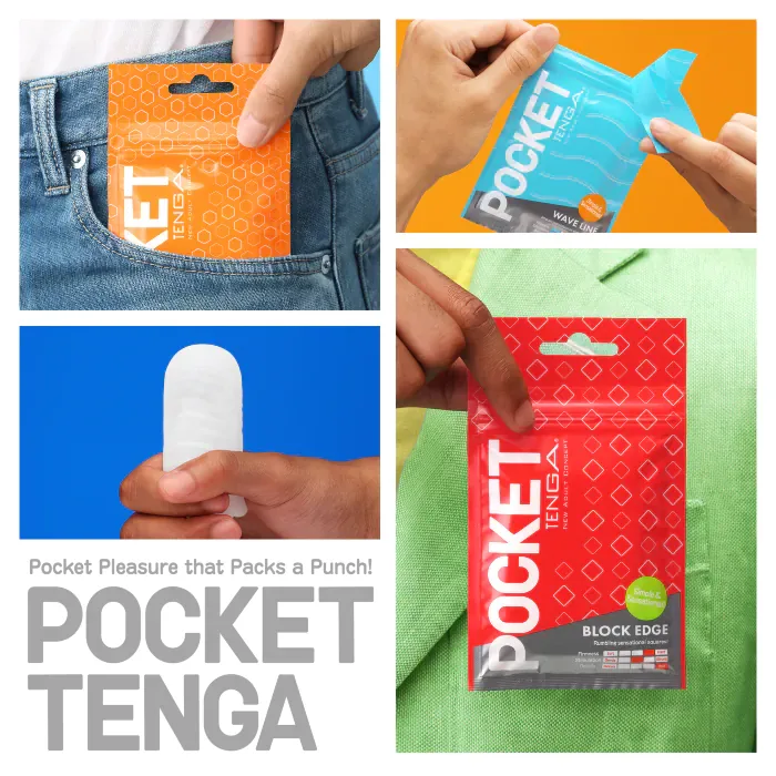 Мастурбатор Pocket Tenga Hexa-Brick — фото 13