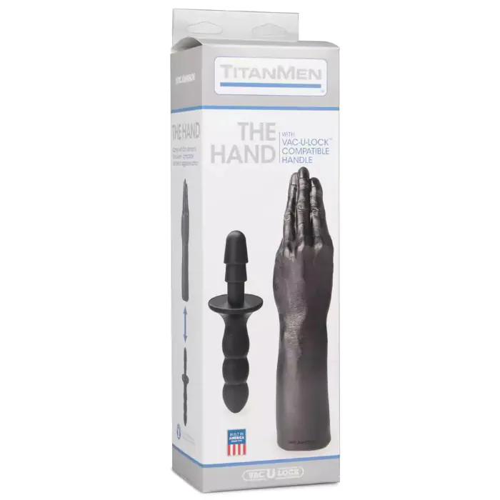 Рука для фістингу Doc Johnson Titanmen Hand with Vac-U-Lock Compatible Handle — фото 6