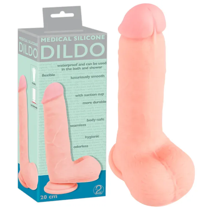 Фалоімітатор Medical Silicone 20 см — фото 5