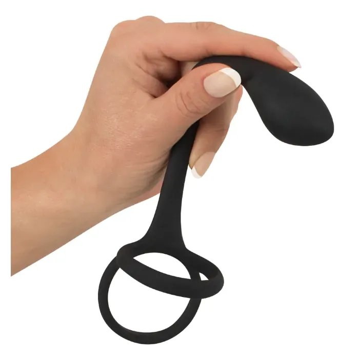 Насадка Black Velvets Cock + Ball ring — фото 5