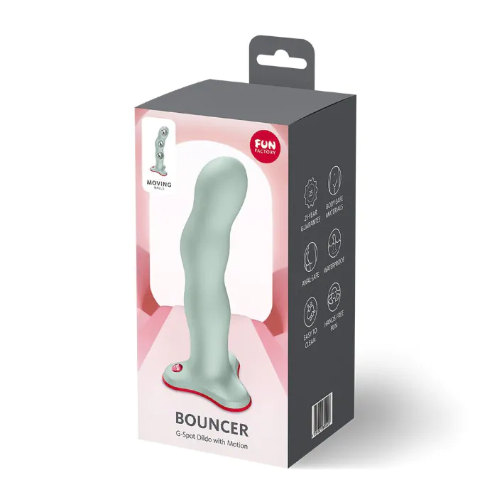Фалоімітатор Fun Factory Bouncer Light Green — фото 12