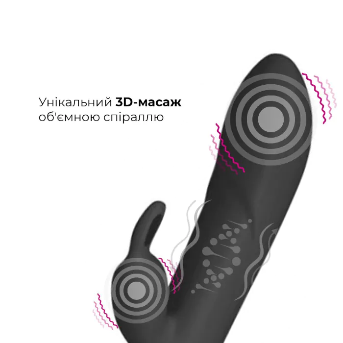 Вібратор Adrien Lastic Twister — фото 2