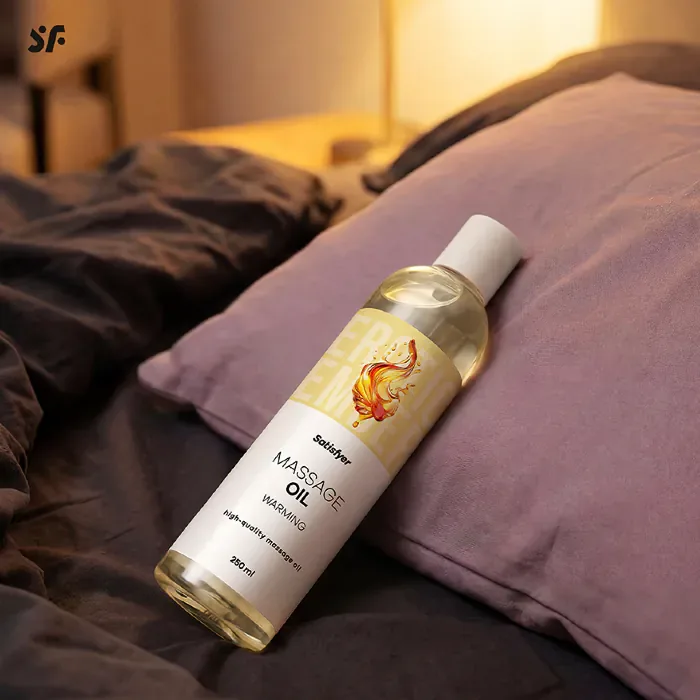 Масажна олія Satisfyer Massage Oil Warming 250 мл — фото 10