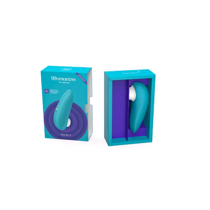 Вакуумний стимулятор Womanizer Starlet 3 Turquoise — фото 7