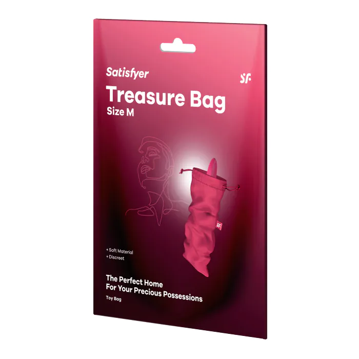 Мішечок для зберігання іграшок Satisfyer Treasure Bag M Pink — фото 3