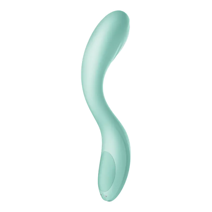 Вібратор із перлинною стимуляцією точки G Satisfyer Rrrolling Pleasure Mint — фото 5