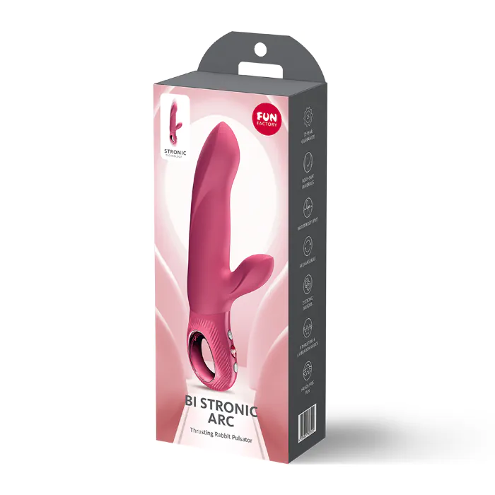 Пульсатор Fun Factory Bi Stronic Arc Raspberry — фото 10