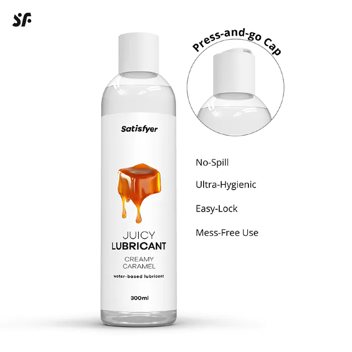 Лубрикант Satisfyer Juicy Lubricant Creamy Caramel 300 мл — фото 5