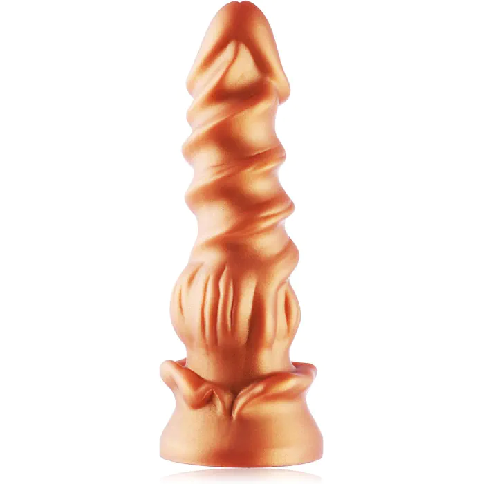 Дилдо Hismith Spiral Grain Silicone Dildo Monster Series — фото 3