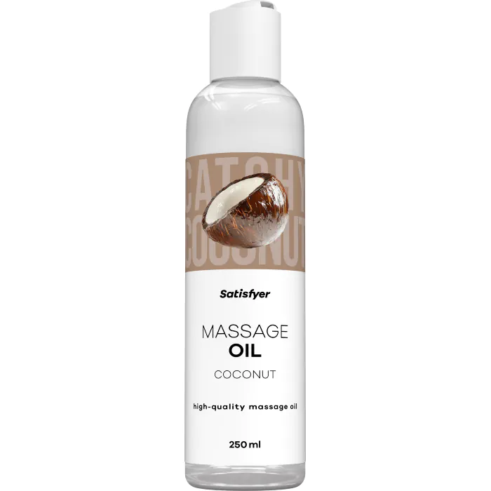 Масажна олія Satisfyer Massage Oil Coconut 250 мл — фото 3