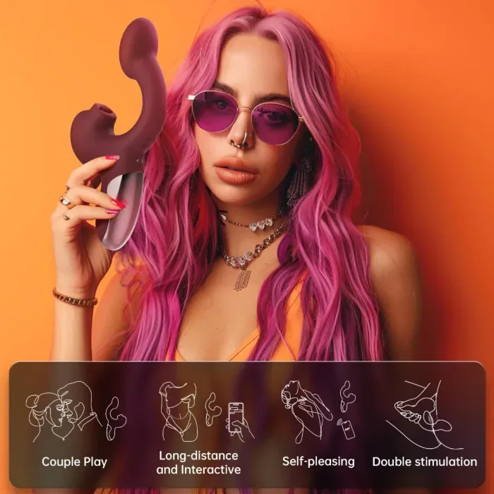 Смарт-вібратор Magic Motion Ponder Red — фото 12