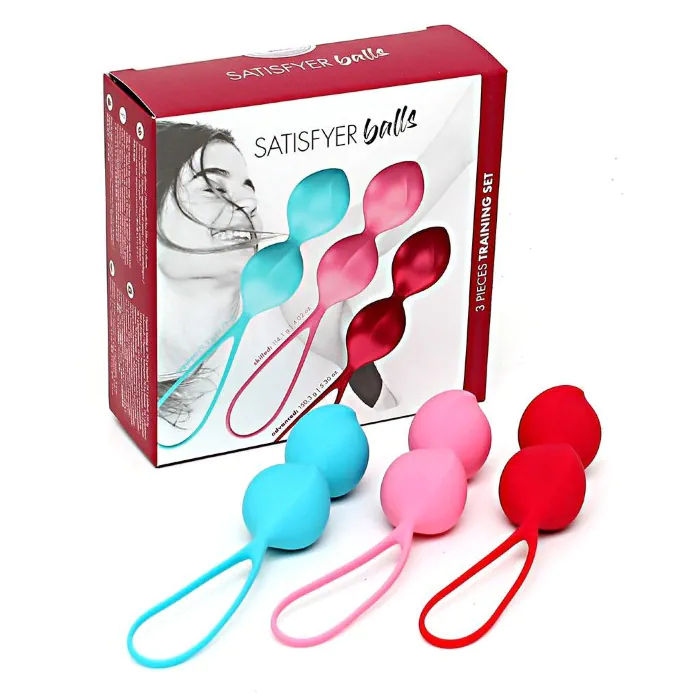 Вагінальні кульки Satisfyer balls C02 double — фото 5