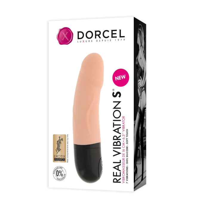 Вібратор Dorcel Real Vibration S Flesh — фото 2