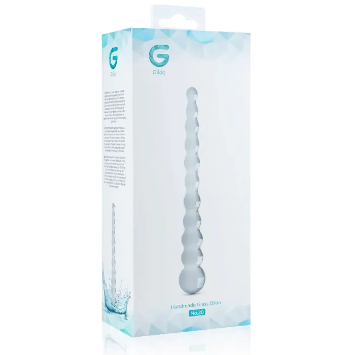 Скляний фалоімітатор Gildo No. 20 — фото 5