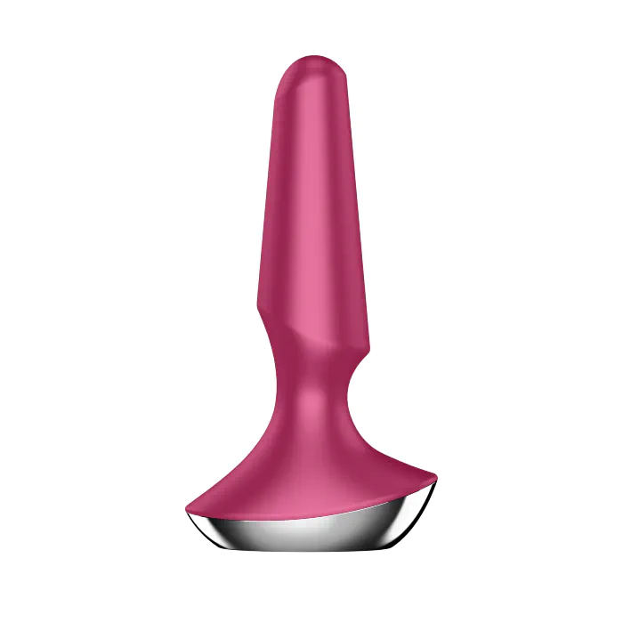Анальна вібропробка Satisfyer Plug-ilicious 2 Crimson — фото 3