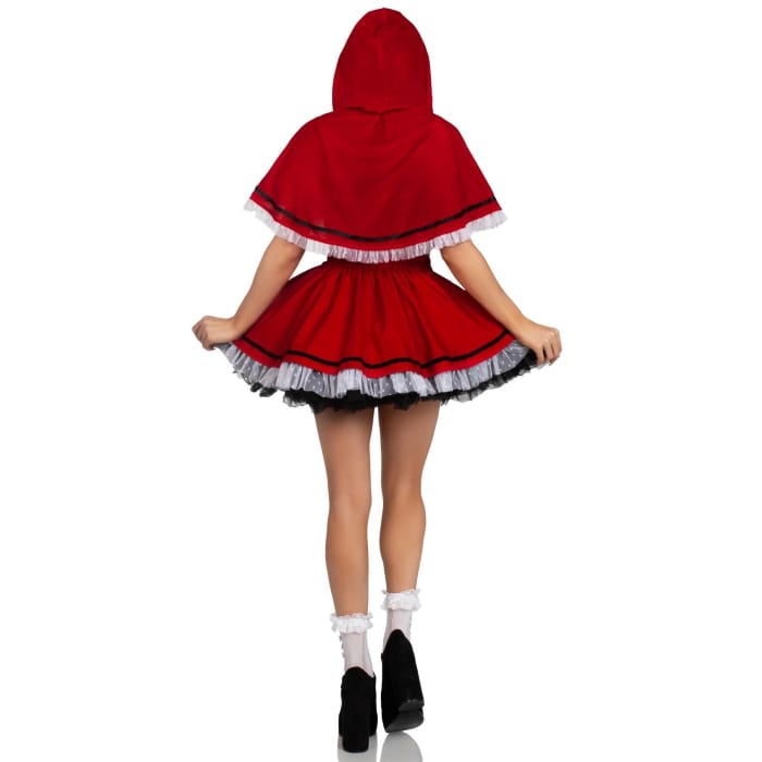 Костюм Червоної Шапочки Leg Avenue Flirty Miss Red Top and Skirt — фото 23