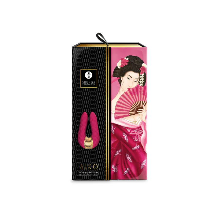 Вібратор для клітора Shunga Aiko Raspberry — фото 6