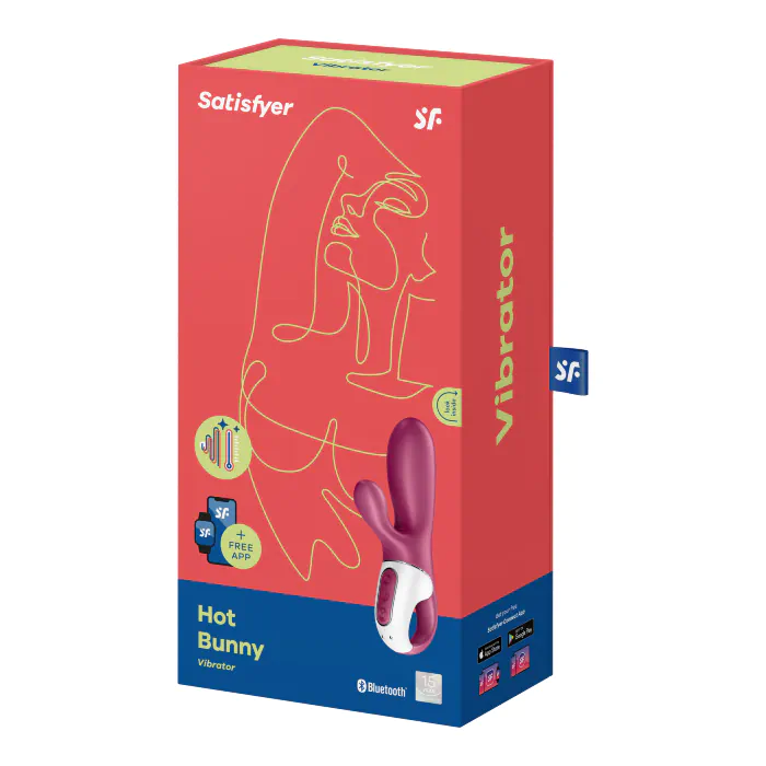 Смарт вібратор з підігрівом Satisfyer Hot Bunny — фото 9