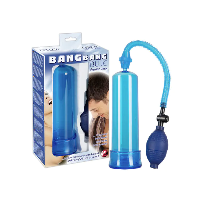 Помпа Bang Bang Blue Penispump