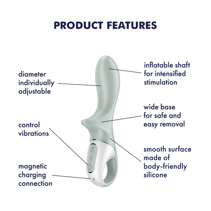 Вібратор Satisfyer Air Pump Booty 3 — фото 8