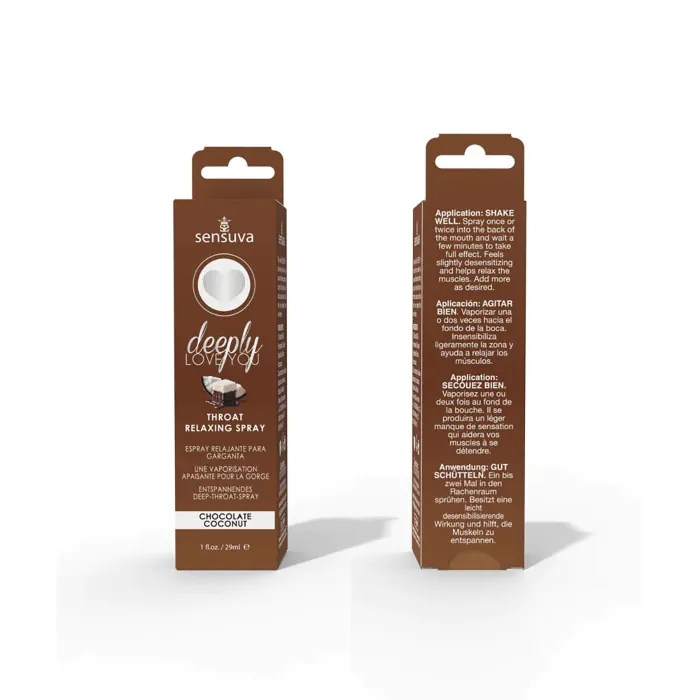 Спрей для минета Sensuva Deeply Love You Chocolate Coconut 29 мл — фото 3