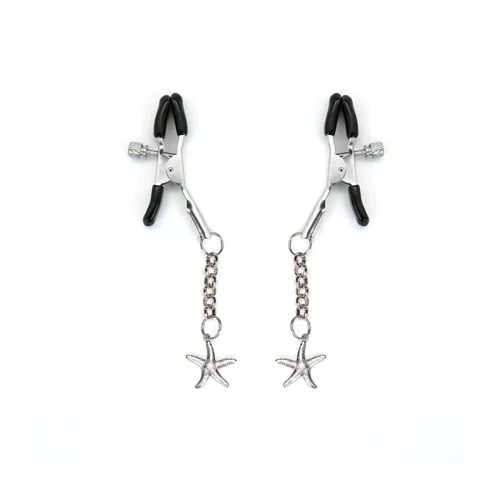 Затискачі для сосків Liebe Seele Starfish Nipple Clamps Silver