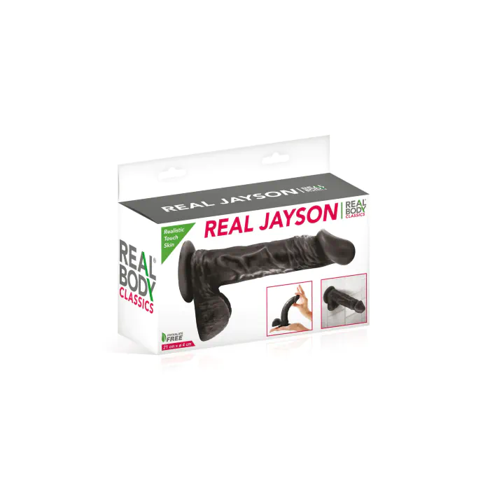 Фалоімітатор Real Body Real Jayson Black — фото 3