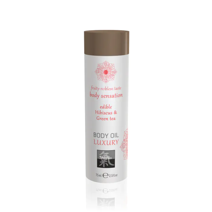 Масажна олія Shiatsu Body Oil  Hibiskus & Green tea 75 мл
