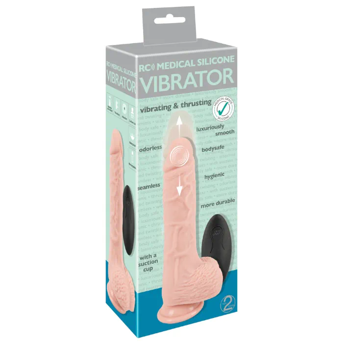 Вібратор Medical Silicone RC — фото 7