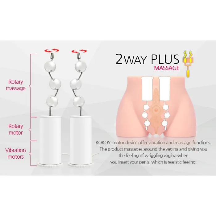 Мастурбатор Kokos Cherry 2WayPlus — фото 8