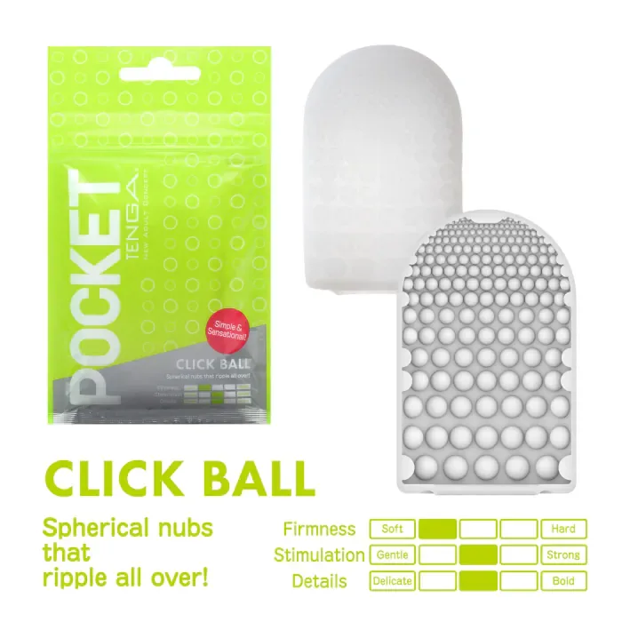 Мастурбатор Pocket Tenga Click ball — фото 2
