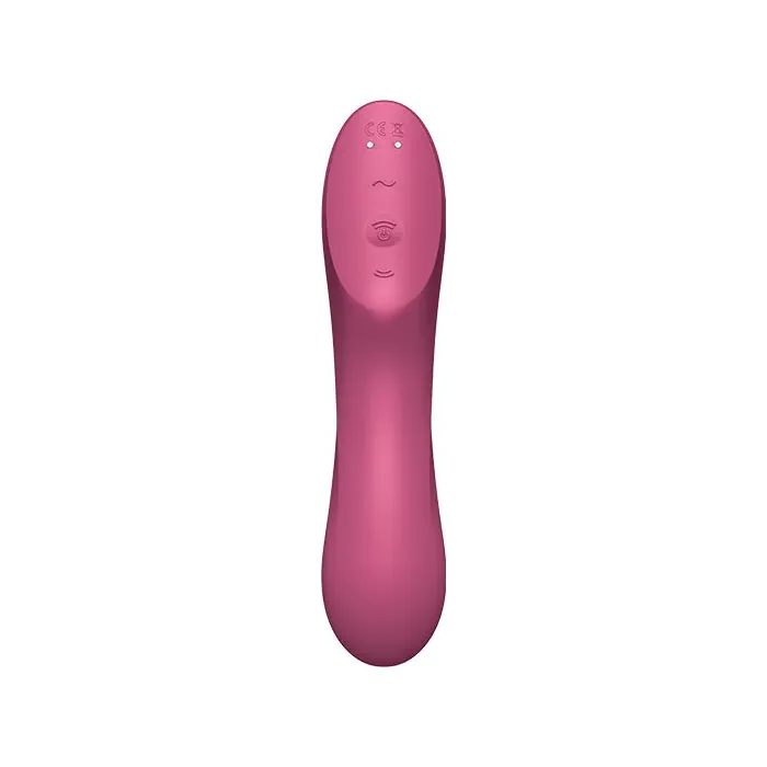 Вакуумний стимулятор Satisfyer Curvy Trinity 3 Red — фото 4