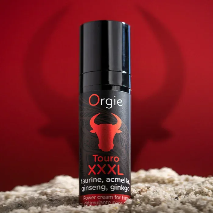 Крем для посилення ерекції Orgie Touro XXXL Power Cream, 15 мл, з ефектом вібрації — фото 4