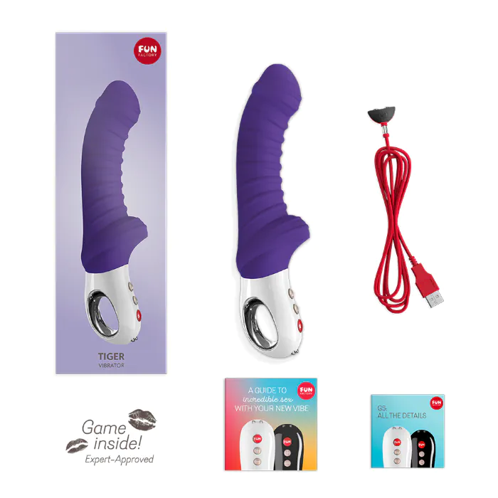 Вібратор Fun Factory Tiger Violet — фото 8