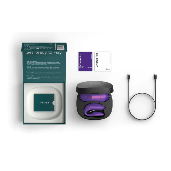 Парний смартвібратор We-Vibe Chorus Pro Cosmic purple — фото 23