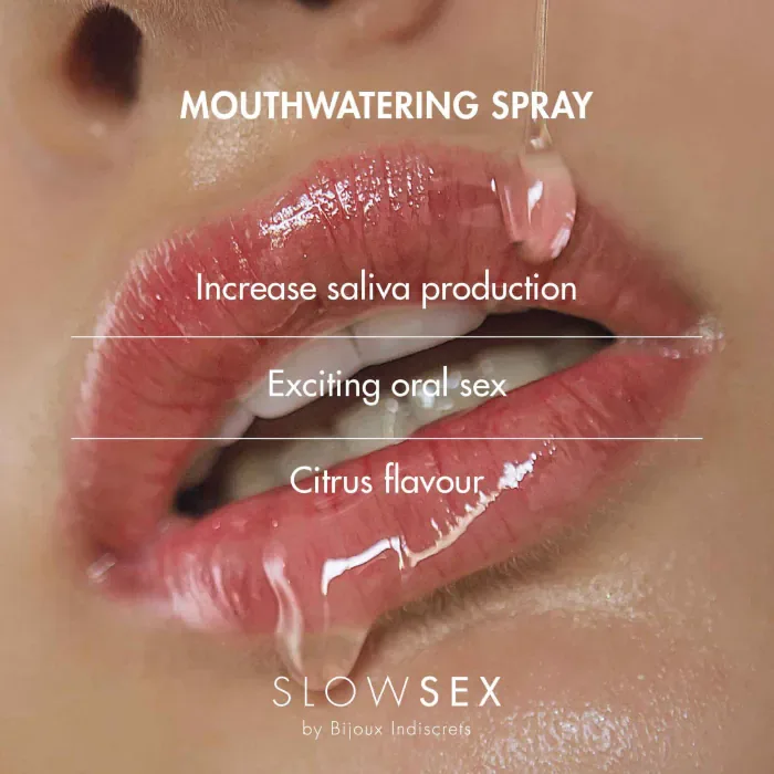 Спрей для посилення слиновиділення Bijoux Indiscrets Slow Sex Mouthwatering spray — фото 4