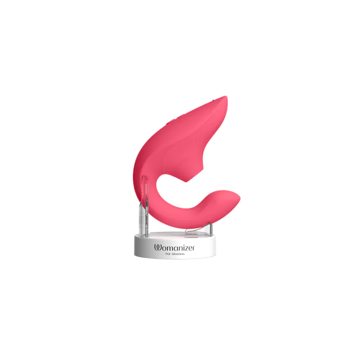Вібратор кролик з вакуумною стимуляцією Womanizer Blend Vibrant Rose — фото 11