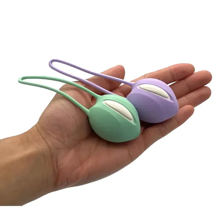 Вагінальна кулька Fun Factory Smartballs Uno White - Pastel Lilac — фото 7