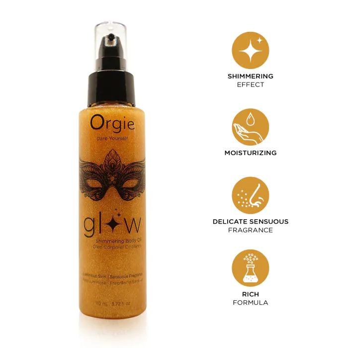 Олія-шимер для тіла Orgie Glow Shimmering Body Oil 110 мл — фото 3
