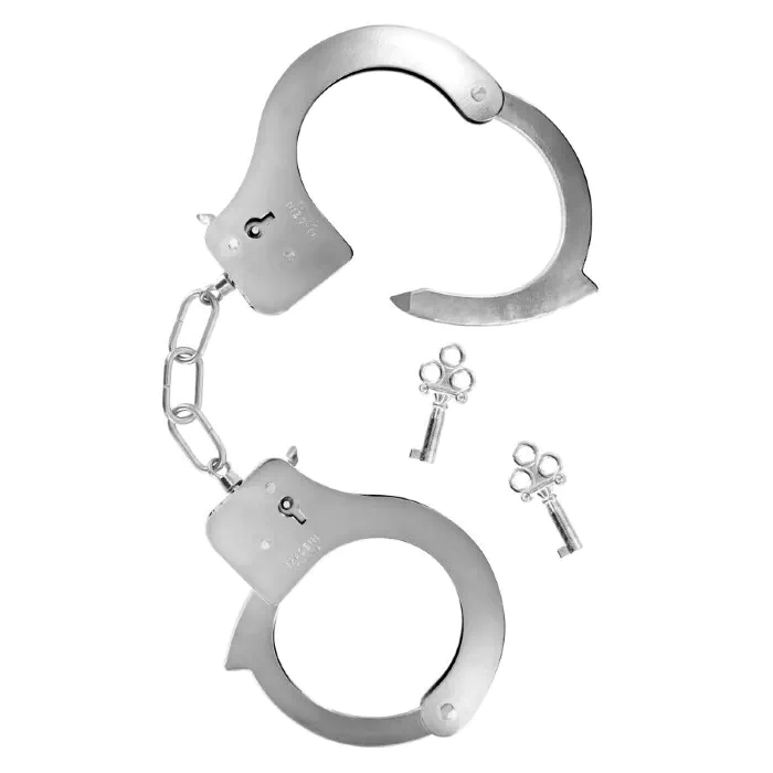 Наручники Fetish Tentation Adjustable metal wrist cuffs — фото 2