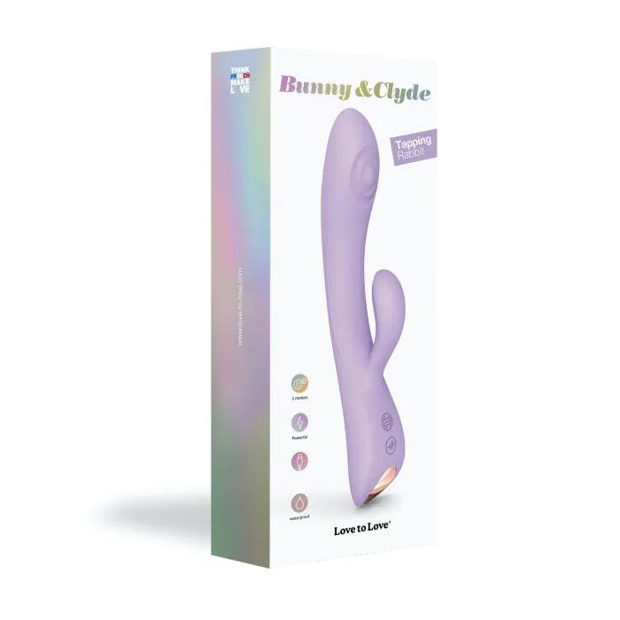 Вібратор-кролик для точки G Love To Love Bunny&Clyde Viva Mauve — фото 6