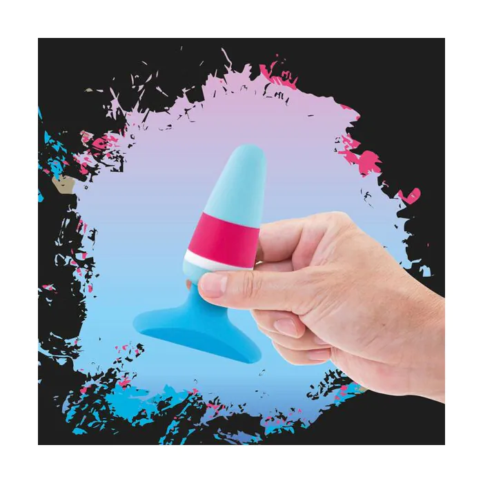 Анальна пробка FeelzToys Plugz Butt Plug Colors Nr. 1 — фото 4