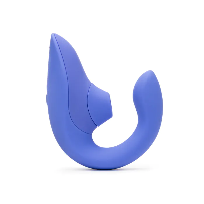 Вібратор кролик з вакуумною стимуляцією Womanizer Blend Vibrant Blue — фото 2